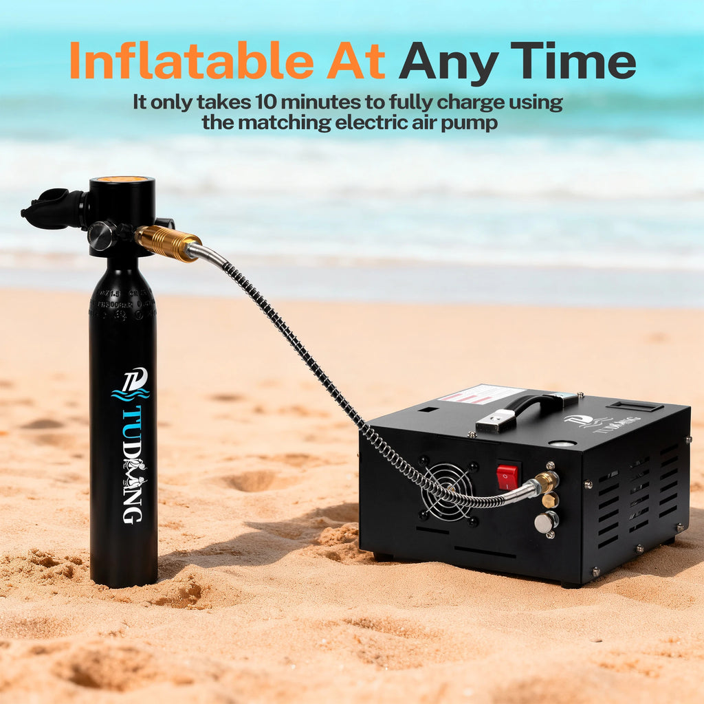 0.5L Scuba Diving Tank Kit