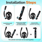 0.5L Scuba Diving Tank Kit