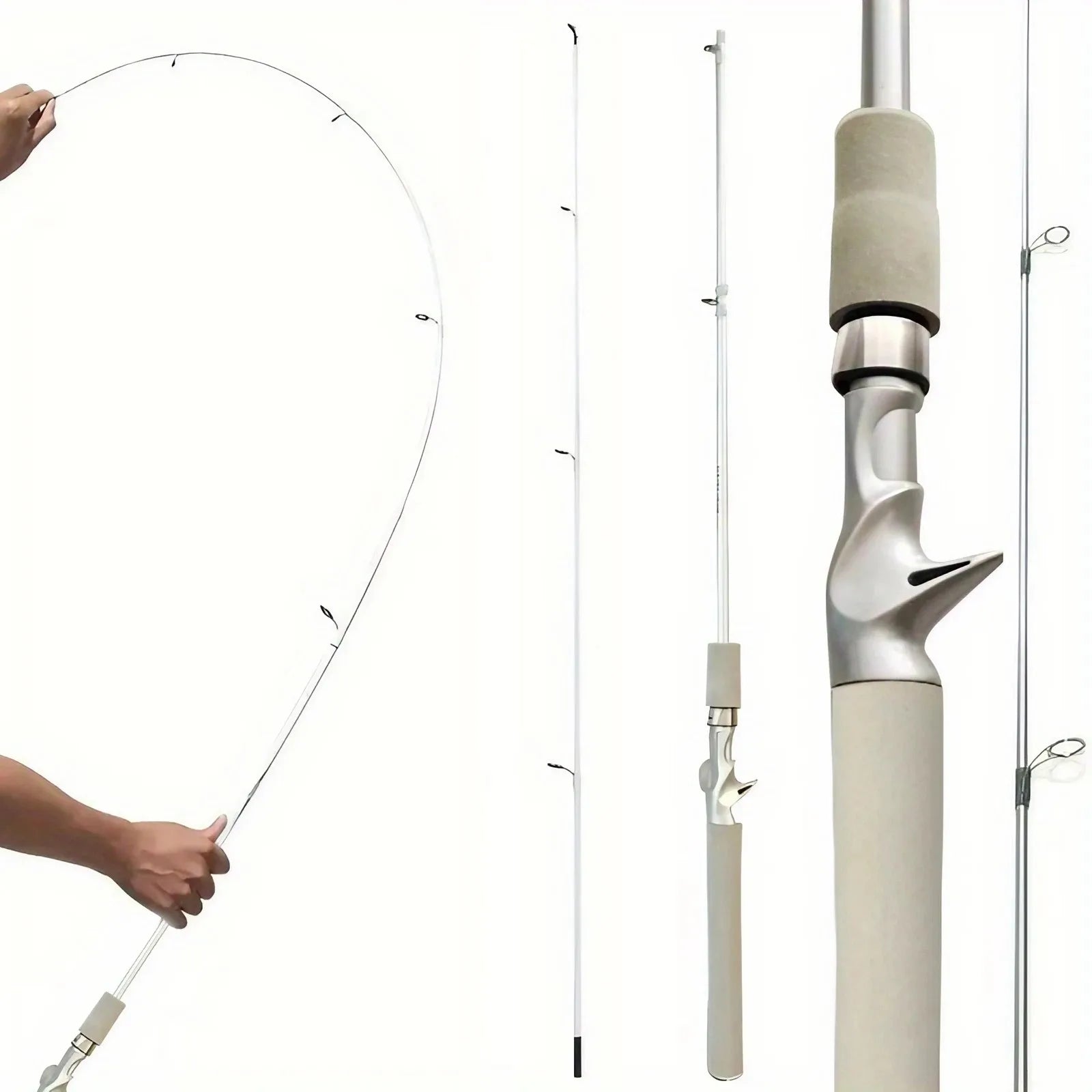 White Fishing Rod