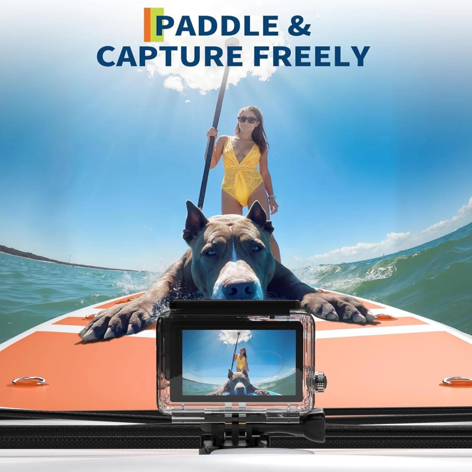 Inflatable Stand Up Paddle Board, Portable and Durable Inflatable SUP Board Designed for Paddling, Balance Training, and Water Recreation, Suitable for Lakes, Rivers, and Coastal Use.