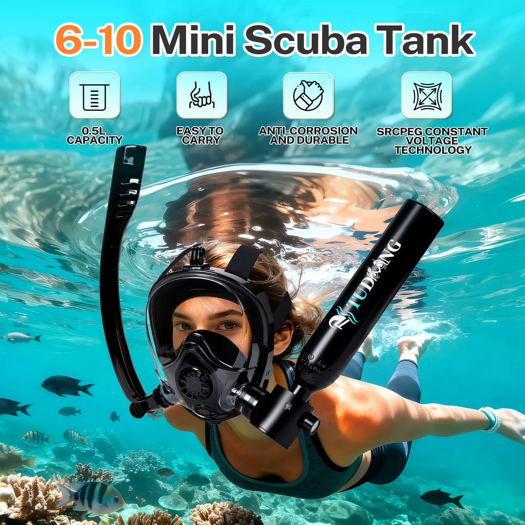 0.5L Scuba Diving Tank Kit