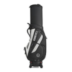 HELIX Golf Bag with 4 Wheels and Protective Retractable Cover Golf Travel Bag Durable