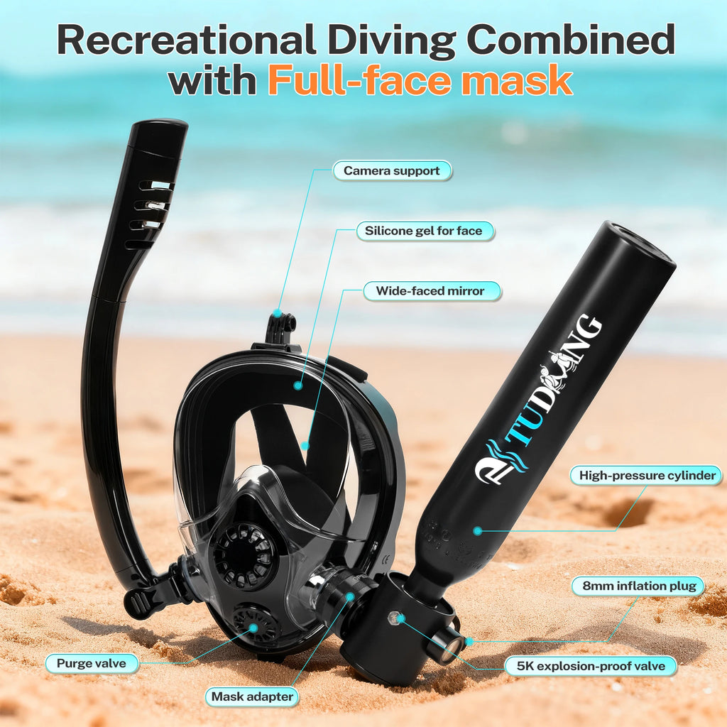0.5L Scuba Diving Tank Kit