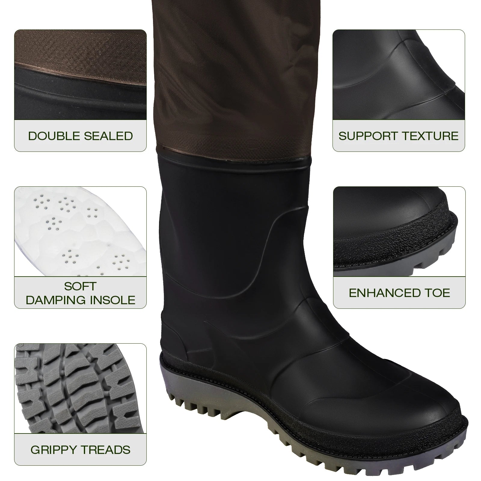 Chest Waders for Men Women