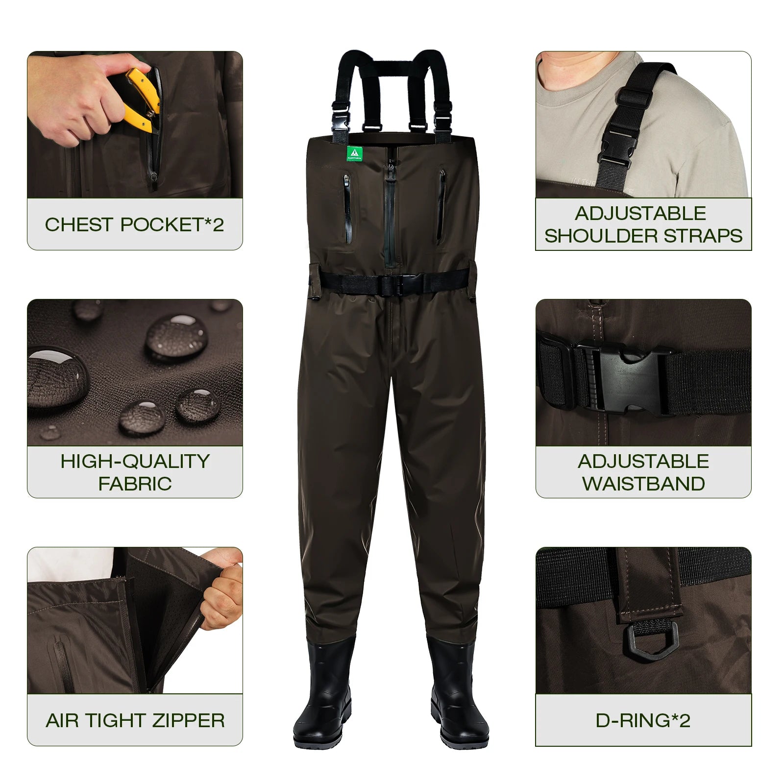 Chest Waders for Men Women