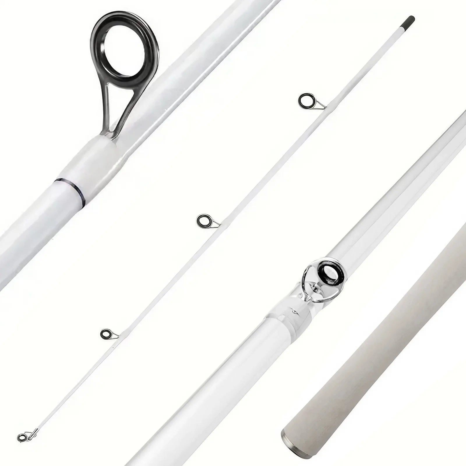 White Fishing Rod