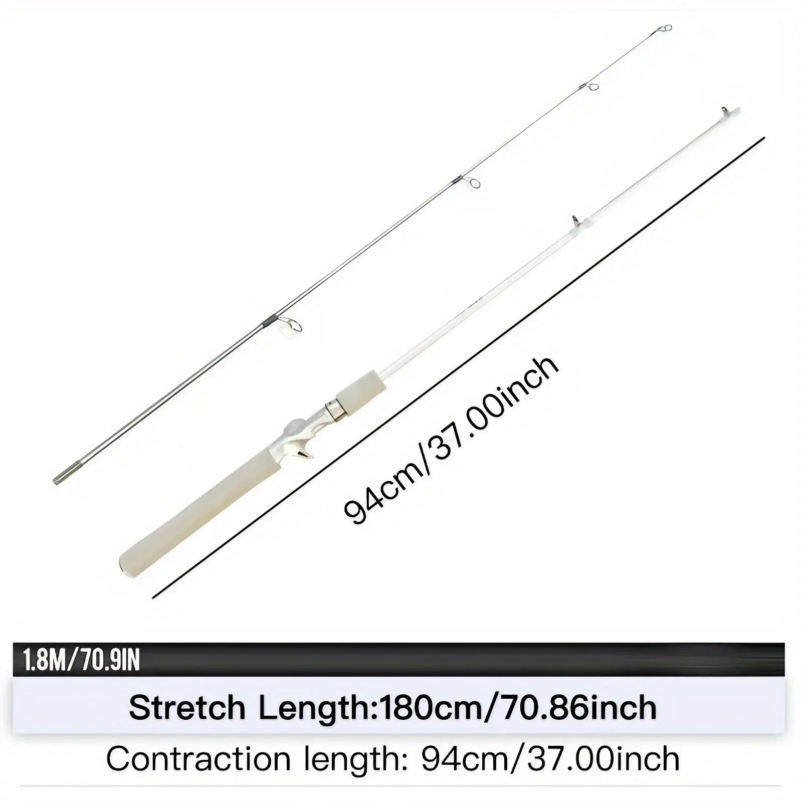 White Fishing Rod