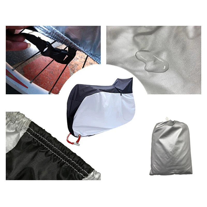 Bicycle Cover For Large Size Mum&Baby Cycling Protective Anti-dust Case Sunscreen Waterproof Durable MTB Bike Covers Accessories