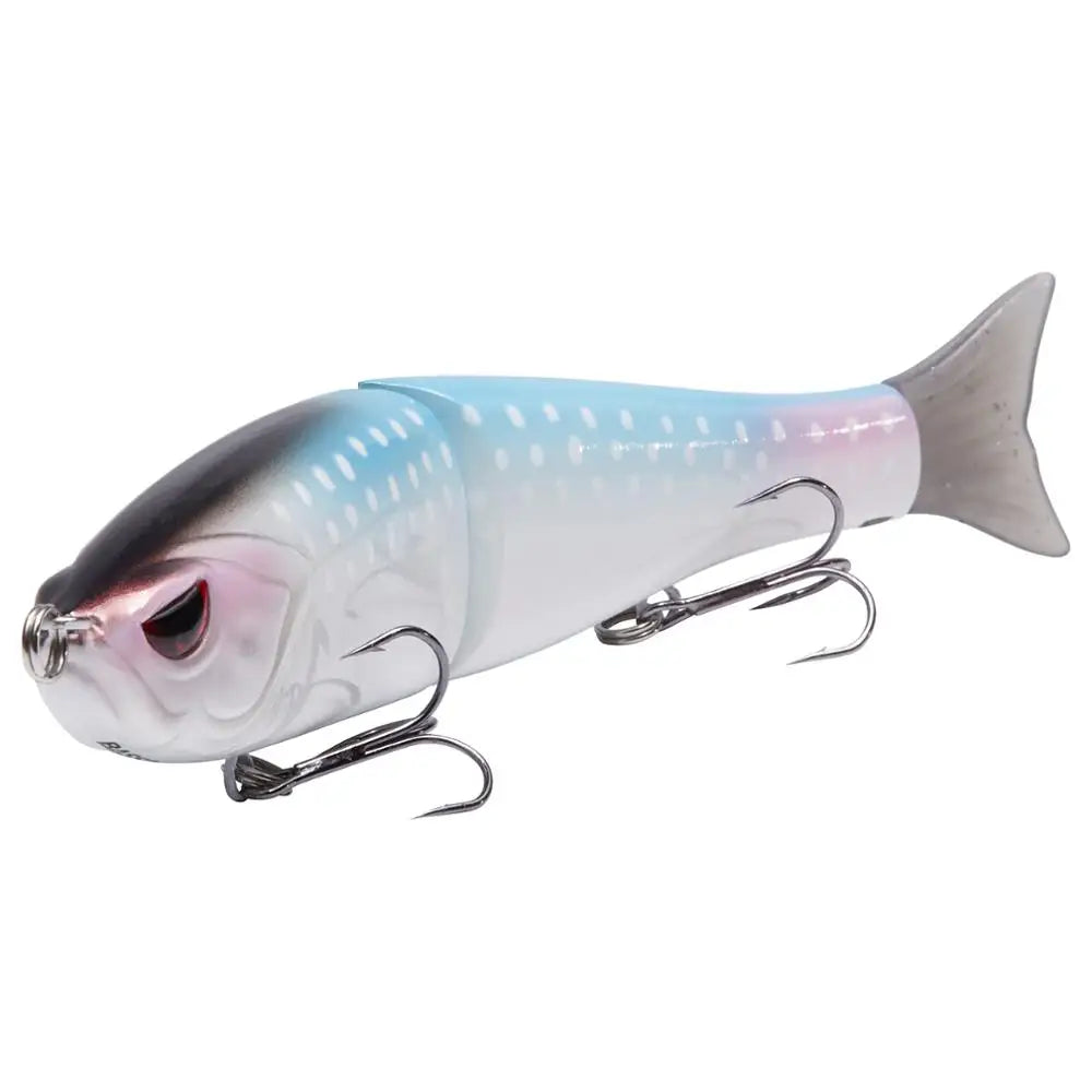 Bassdash Swimbaits Pike Trout Glide Baits Minnow Hard Bass Fishing Lure 7in/2.2oz 4.5in/0.65oz