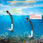 Scuba Diving Mask Snorkel Set