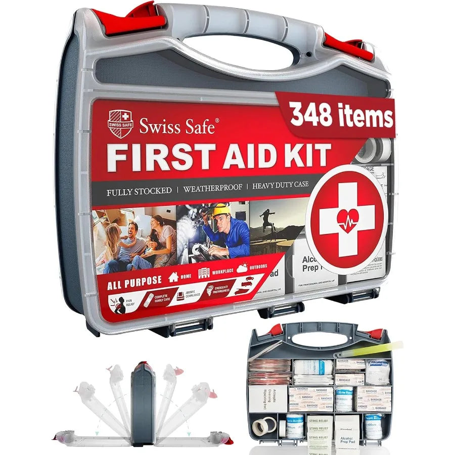 Swiss Safe 2 in 1 First Aid Kit