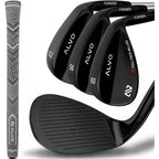 Premium Full Face Golf Wedges, Golf Wedge Set and Singles, 3 Wedges 52/56/60/70 Degree,Lob,Gap,Sand Golf Club for Men,