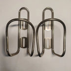 2pcs Titanium UltraLight Water Bottle Cage With Free M5 Ti Bolts for Bicycle Bike Riding
