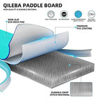 Inflatable SUP Stand-Up Paddle Boards for All Skill Levels 10'4'' Ultra-Light Paddleboard with Durable SUP Accessories Fins Pad