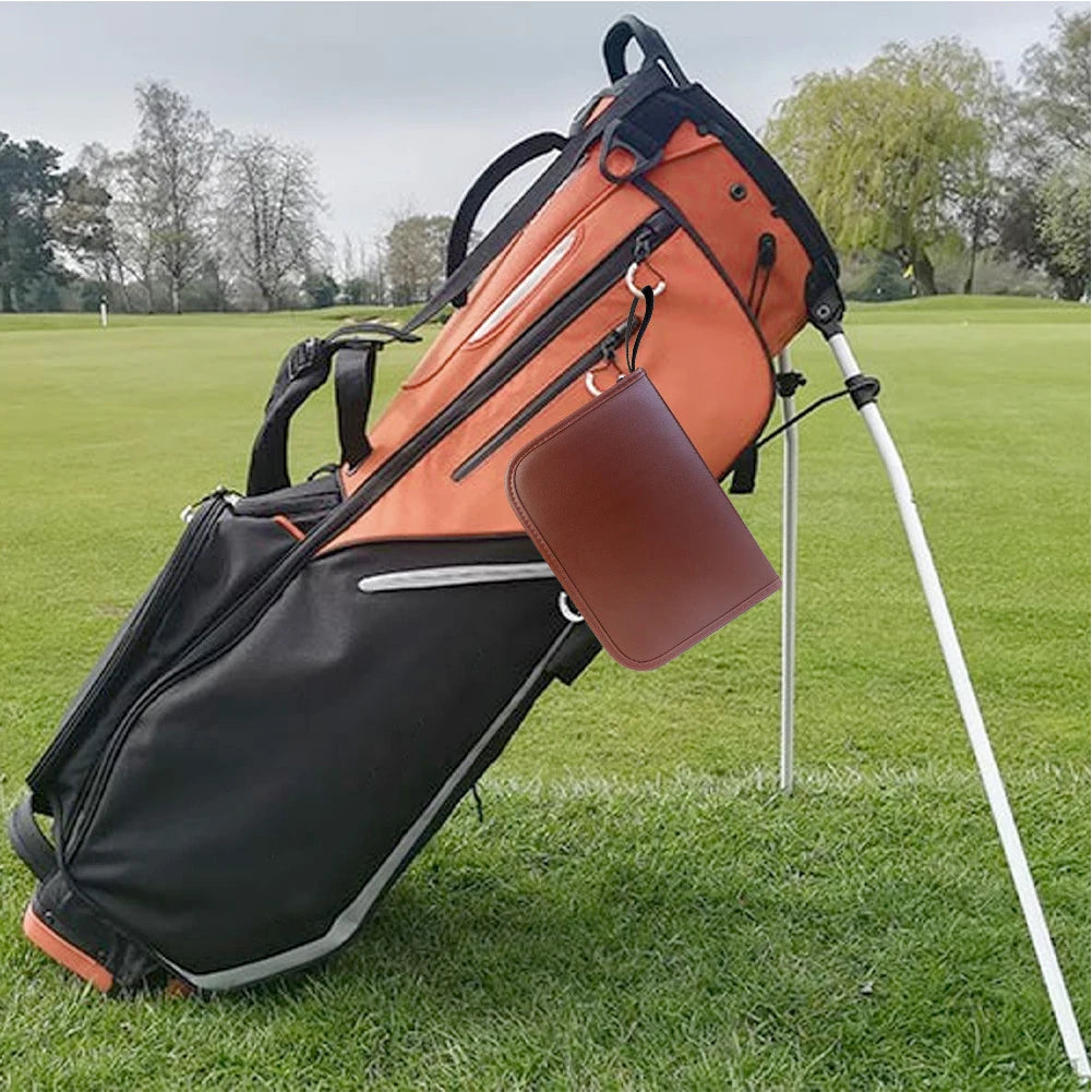 Large Golf Storage Box Golf Accessories Case Golf Accessories Set Organizer Case for Golf Balls Rangefinder Golf Tees Scorer