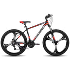 Hiland Mountain Bike,Shimano 21 Speeds Drivetrain,Aluminum Frame 26 Inch Wheels, with Disc-Brake for Men Women