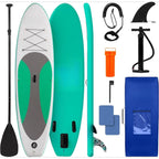YOU-Inflatable Stand Up Paddle Board with Premium SUP Accessories – Wide Stable Design with Non-Slip EVA Deck Pad for Adults