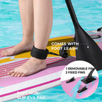 Stand Up Paddle Board Ultra-Light Inflatable Paddleboard with SUP Accessories for Adults & Youth of All Skill Levels