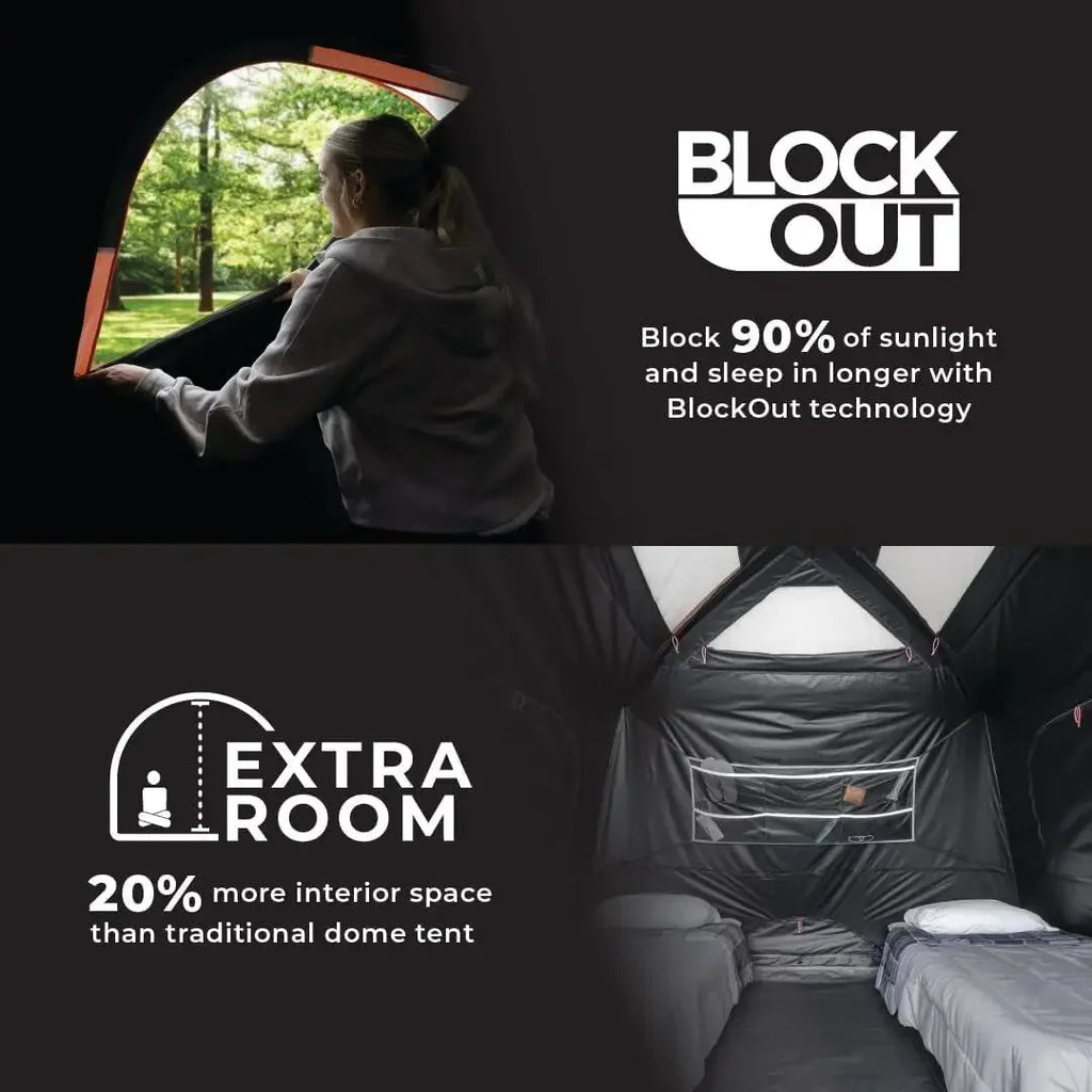 W-Blackout 6 Person & 9 Person Dome Tent