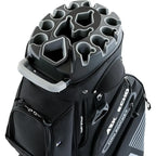 ASK ECHO T-Lock Golf Cart Bag with 14 Way Organizer Divider Top, Premium Cart Bag with Handles and Rain Cover, for Men