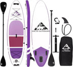 Polar Outdoors by Roc Inflatable Stand Up Paddle Board Premium SUP Paddle Board Wide Stable Design Non-Slip Comfort Deck Youth