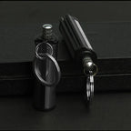 5PCS Metal Fuel Lighters, Emergency Rescue Multifunctional Keychains, Fire Starters, Outdoor Camping Equipment Tools