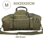 LQARMY 30L 45L 80L Sport Travel Bag Molle Tactical Backpack Gym Fitness Bag Large Duffle Bags for Camping Hunting Fishing