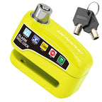 Bicycle Alarm Disc Brake Electric Lock Anti Theft Motorcycle Alarm Brake Rotor Padlock Waterproof Motorcycle Bike Accessories