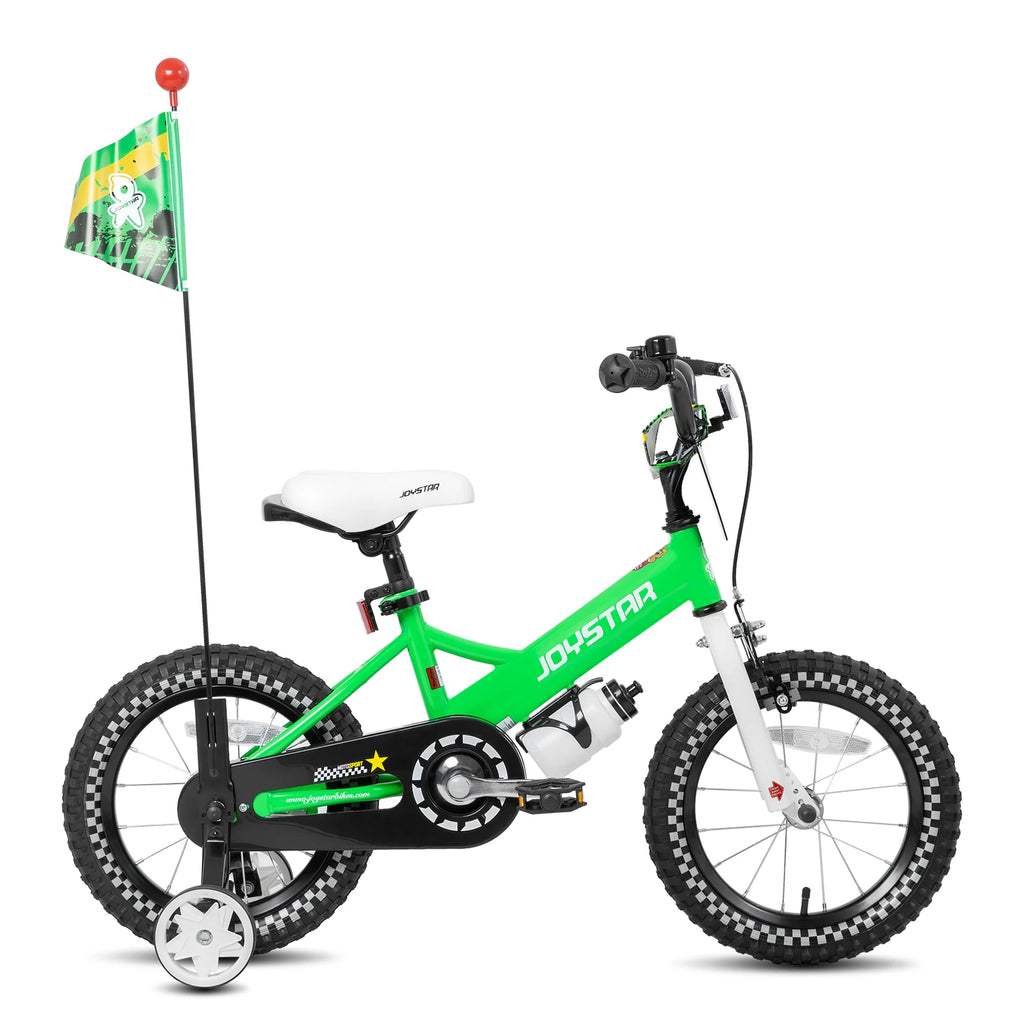 JOYSTAR Little Daisy Kids Bike for Girls Ages 2-7 Years,  Bikes with Doll Bike Seat & Streamers,Bikes with Flag & Number Plate