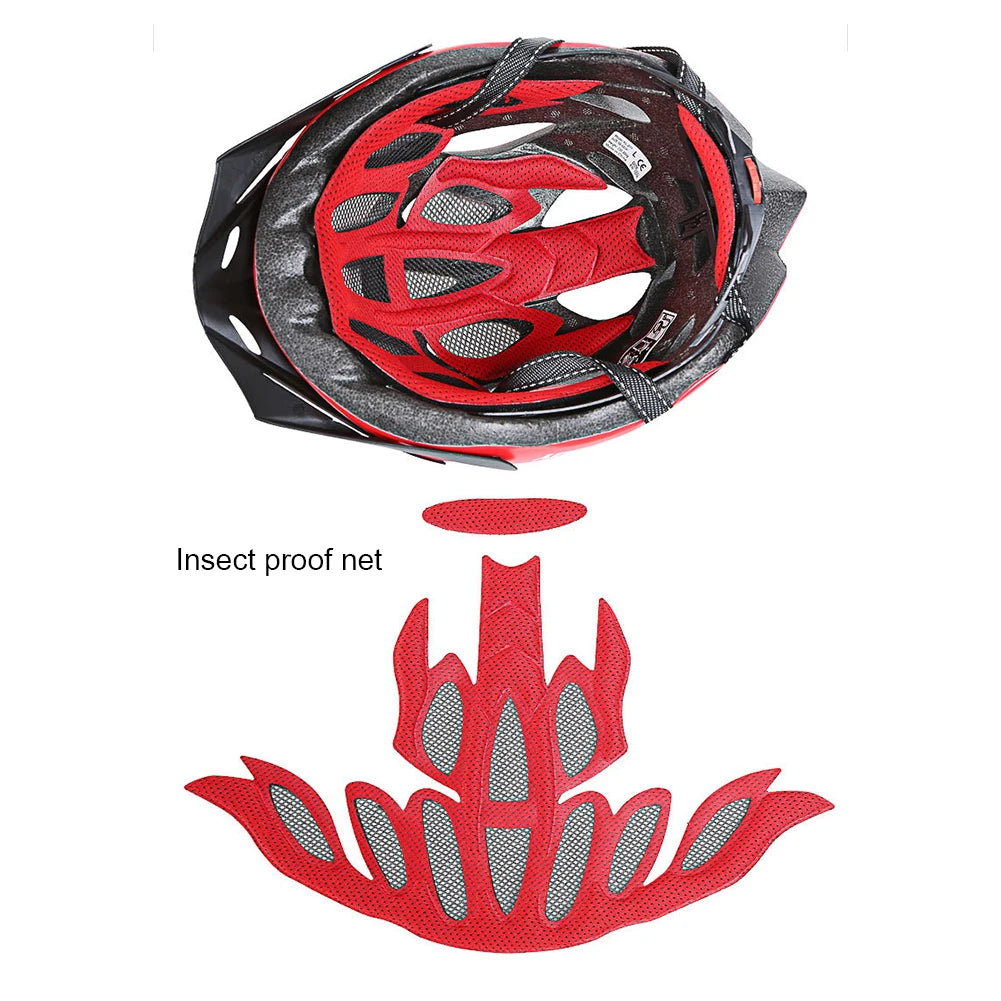 Cycling Helmet MTB Bicycle Safety Cap for Men Women Mountain Bike Sport Helmets Head Protection Gear Cycling Accessories