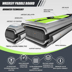 WKERSIY Surfboards Surfboard Paddle Board 12ft6in Green stand up paddleboard Padel inflatable Paddle Wholesale Tabla Surf Water