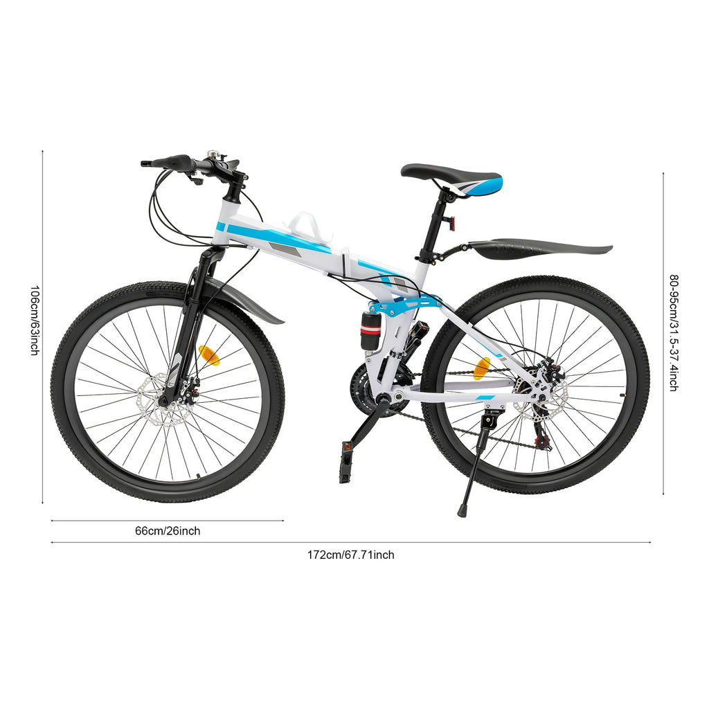 21 Speed Foldable Mountain Bike