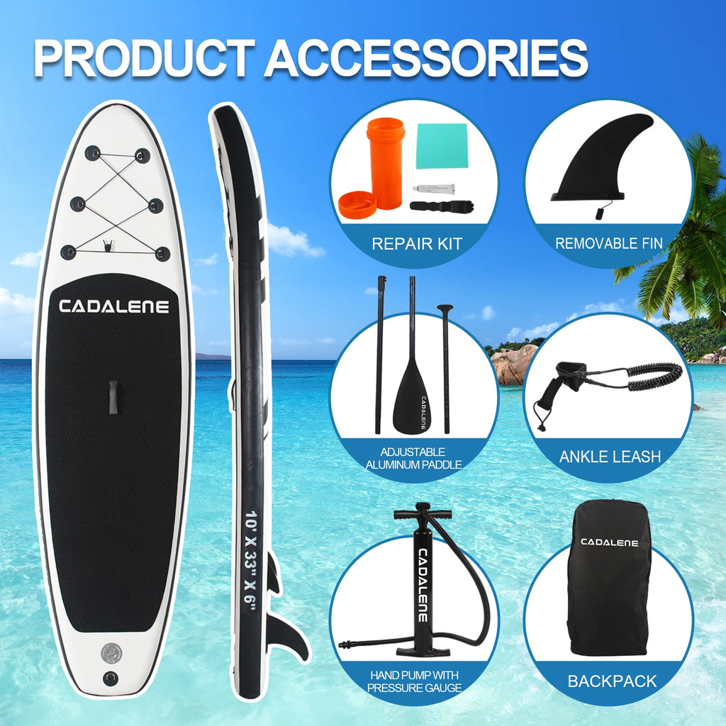 CADALENE Inflatable Stand Up Paddle Board