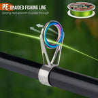 Fishing Rod and Combo with Backpack, Telescoping Fishing Pole Spinning Kit with Fishing Lures, Pliers