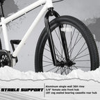 20 24 26 Inch BMX Race Bike Bicycles Beginner-Level to Advanced Riders with 2 Pegs