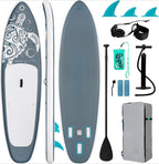 Lite Inflatable Paddle Board Stand Up Paddle Boards, Ultra Light Paddleboard for Adult Wide Stable Design Sup with Accessories