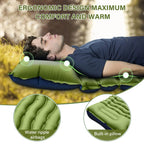 WESTTUNE Camping Sleeping Pad Ultralight Camping Mat with Pillow