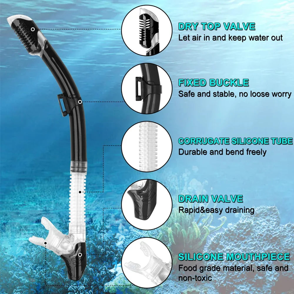 Scuba Diving Mask Snorkel Set