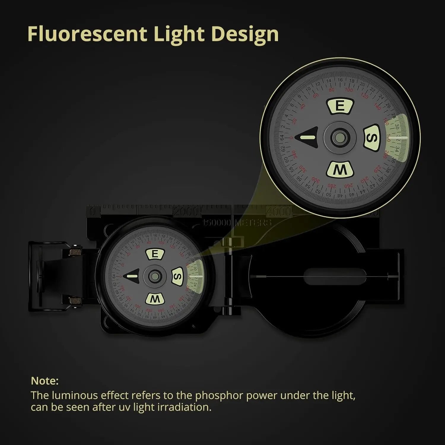 Anbte Compass, 3000 Gauss, Waterproof