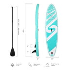 Naipo Inflatable Paddle Board 10FT Stand up Paddle Board