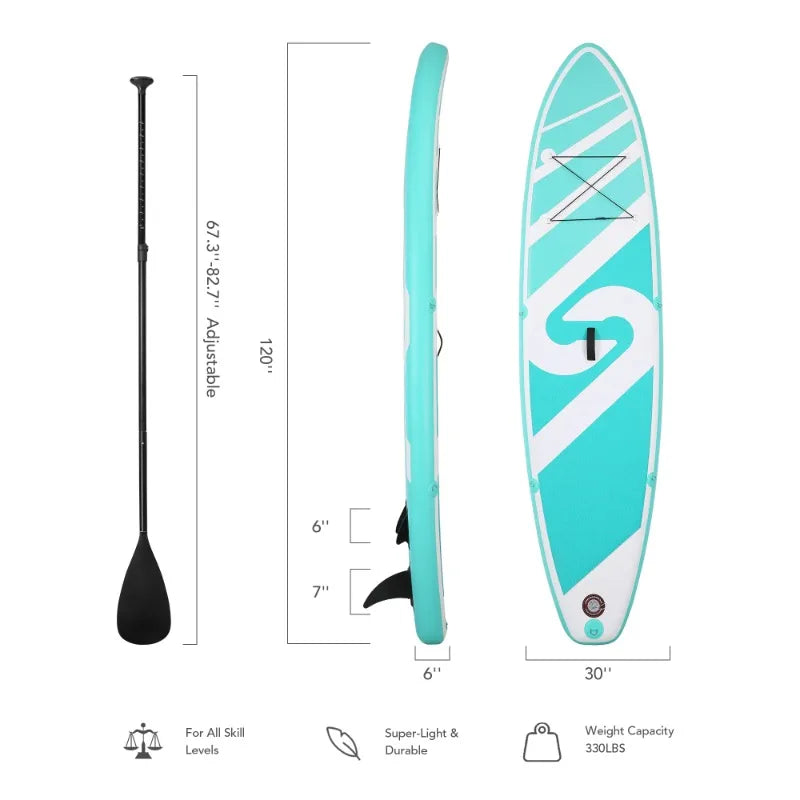 Naipo Inflatable Paddle Board 10FT Stand up Paddle Board