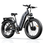 HIKNIGHT H2PRO Dual motor electric bicycle, 26 inch wide tire fast charging version, unisex off-road mountain electric bicycle