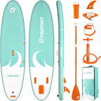 11' Premium Stand Up Paddle Board, Yoga Board with SUP Accessories & Carry Bag | Wide Stance, Surf