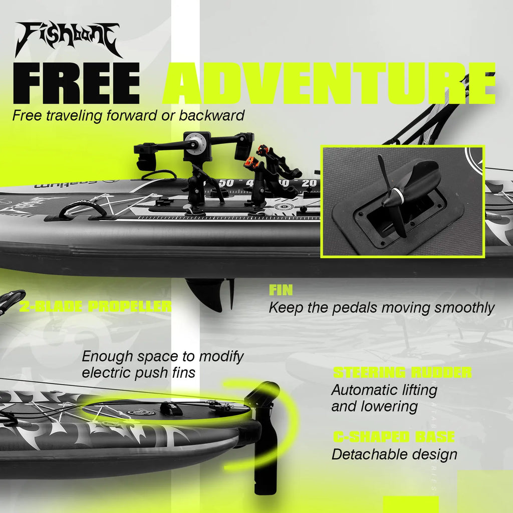 Pedal Drive Fishing Kayak