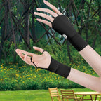 Golf Gloves for Men and Women Breathable Half Finger Golf Gloves with Ice Silk Material for UV Protection and Comfort