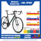 Hiland Aluminum Road Bike,Shimano 14 Speeds, 53/57cm Frame, Racing Bike for Men