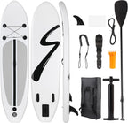305CM Inflatable Stand Up Paddle Board  Non-Slip Deck W/ Complete Kit 15.5cm Thick Sub Board Paddle Surf Hinchable