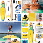 Inflatable Stand Up Paddle Board, 11'6 x31''x6'' Paddle Boards with SUP Accessories, SUP Paddle Board
