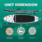 CADALENE Inflatable Stand Up Paddle Board