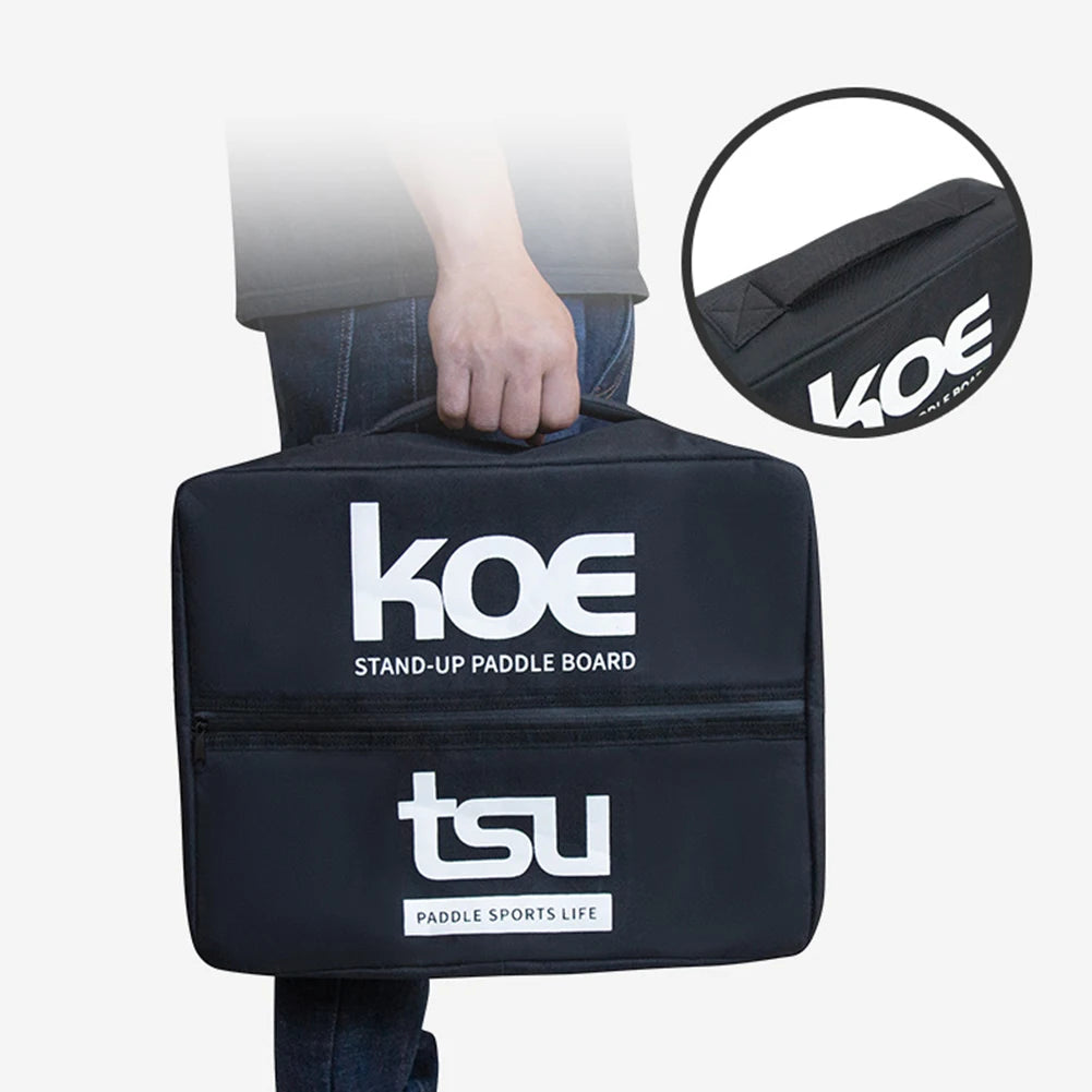 2pcs Portable Stand Up Paddle Board Storage Bag Sealed Zipper Food Storage Bag Lightweight with Fixing Buckle Kayak Accessories